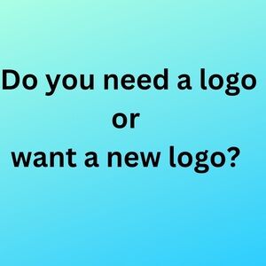 HANDMADE Custom Business Logo with 10 stickers of new logo